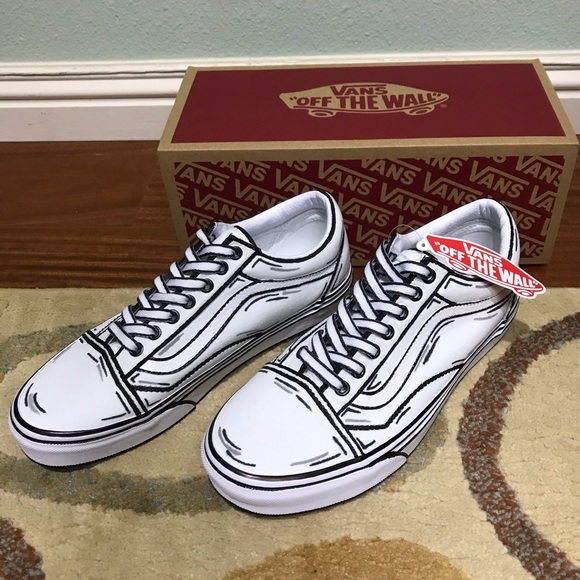 cartoon style vans